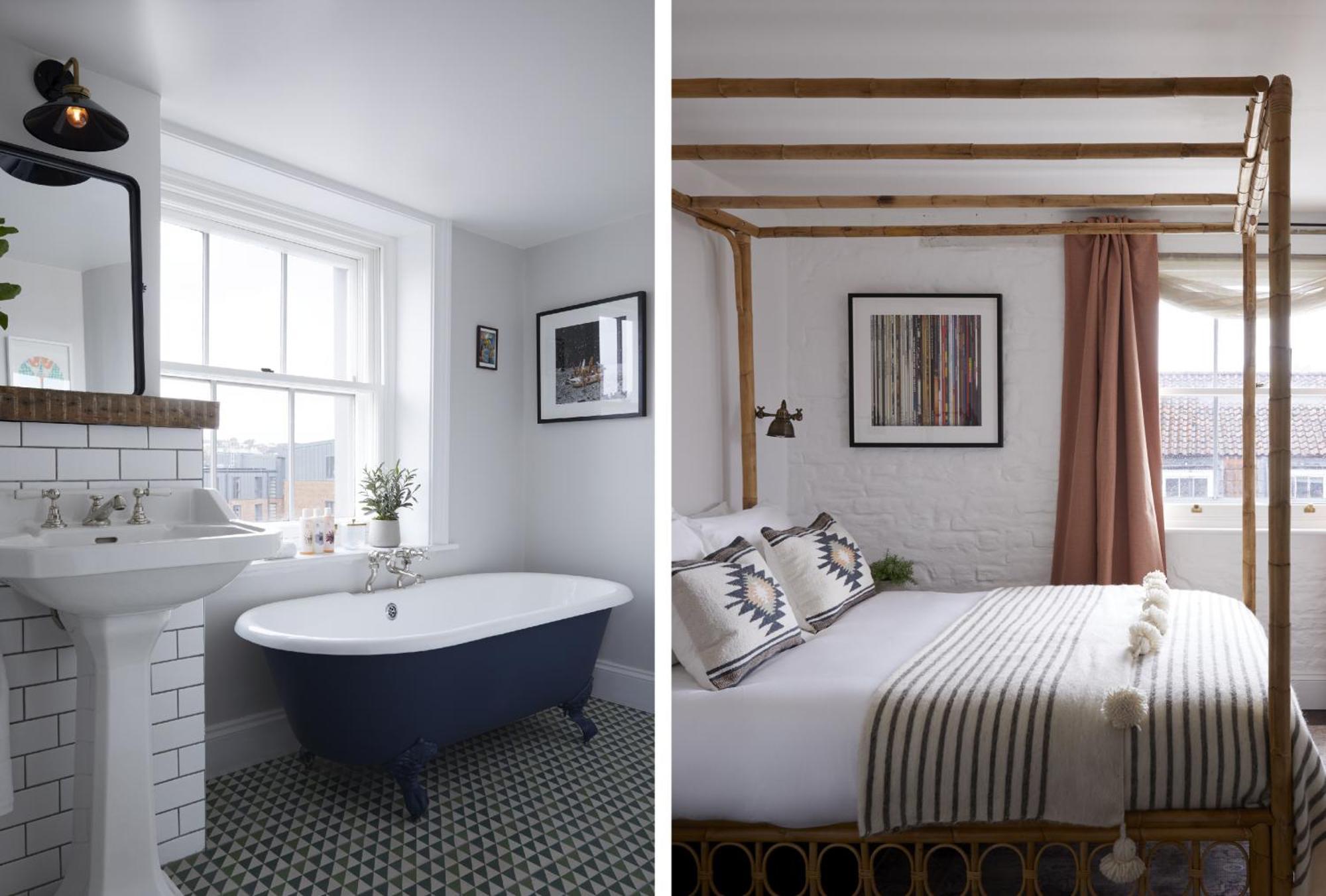 Suite mit Kingsize-Bett und Balkon
